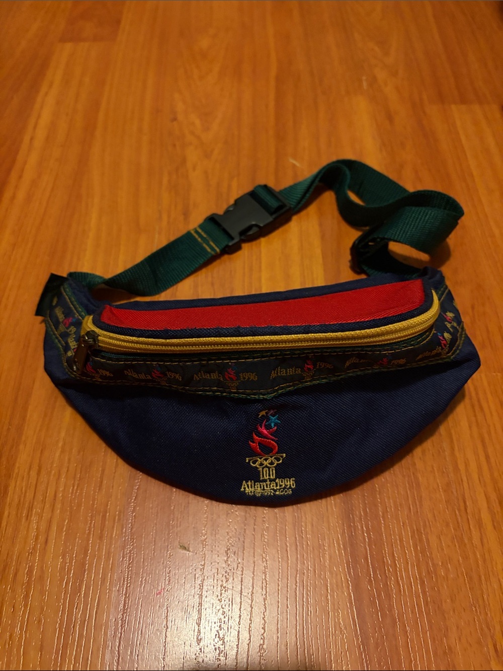 Atlanta 1996 Navy Fanny Pack Waist Bag